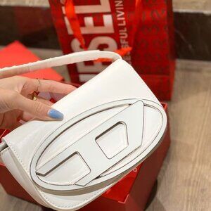 Diesel white handbag